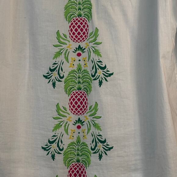 Charter Club Swim Cover Up Boho Tunic XXL Tropical Resortwear Cruise - Picture 5 of 12